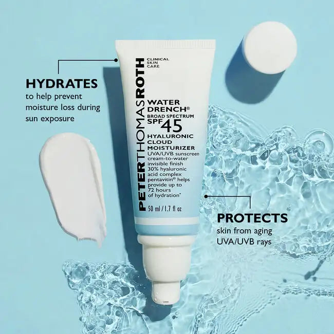 Peter Thomas Roth - Water Drench Broad Spectrum SPF 45 Hyaluronic Cloud Moisturizer 50ml