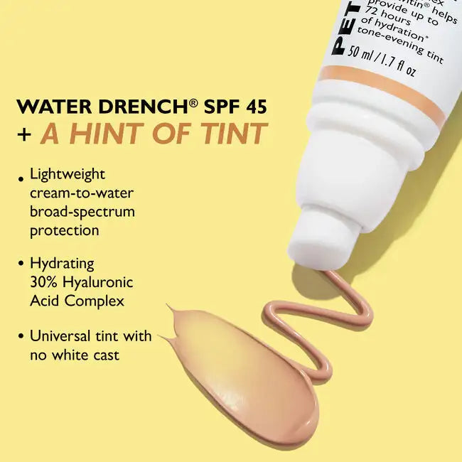 Peter Thomas Roth - Water Drench SPF 45 Hyaluronic Cloud Sheer Tint Moisturizer 50ml