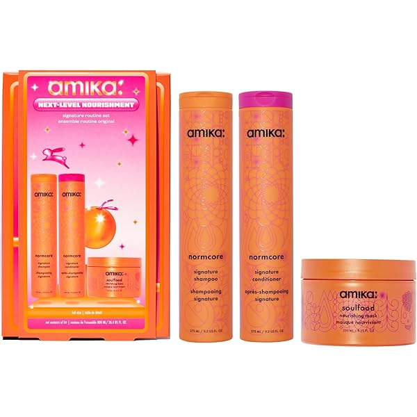 Amika Next-Level Nourishment: Signature Routine Set