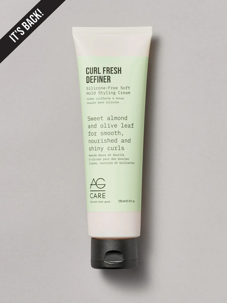 AG CURL FRESH DEFINER SILICONE-FREE SOFT HOLD STYLING CREAM