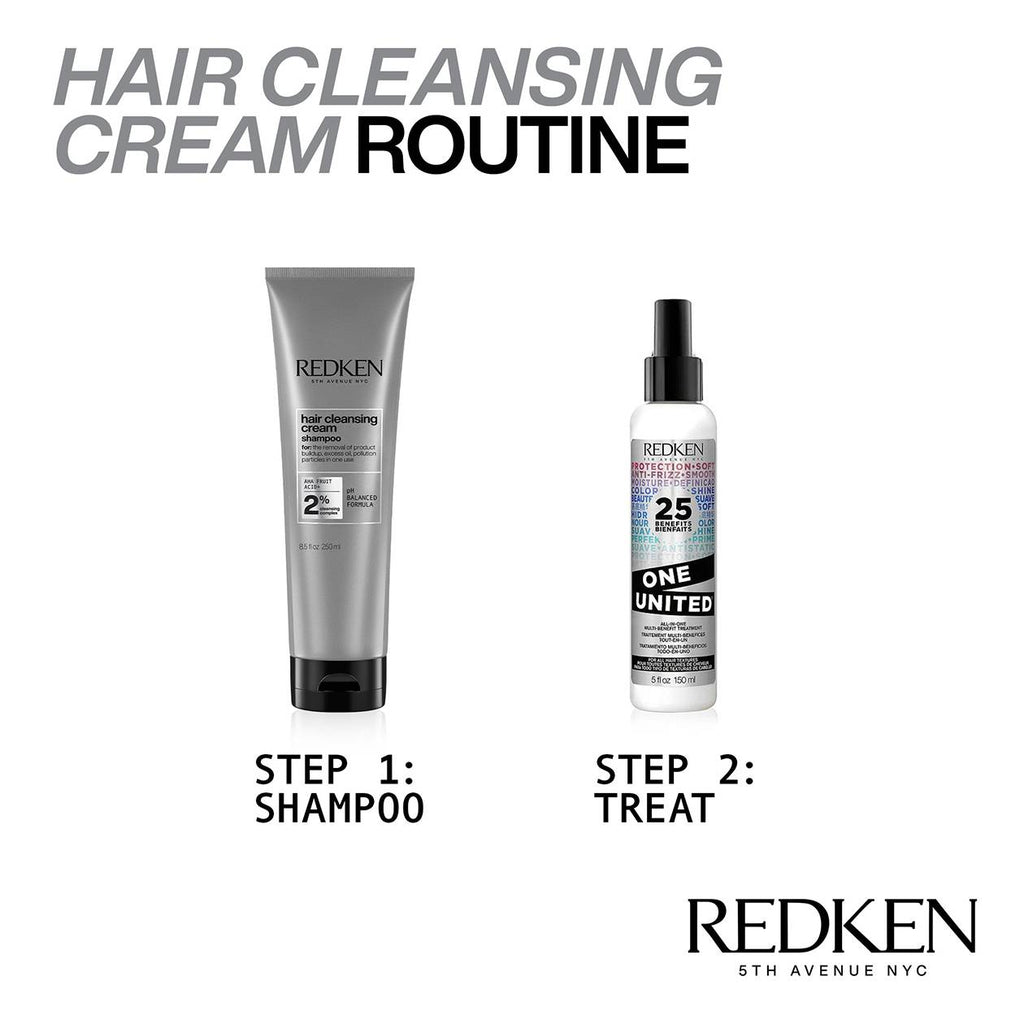 REDKEN DETOX- HAIR CLEANSING CREAM CLARIFYING SHAMPOO