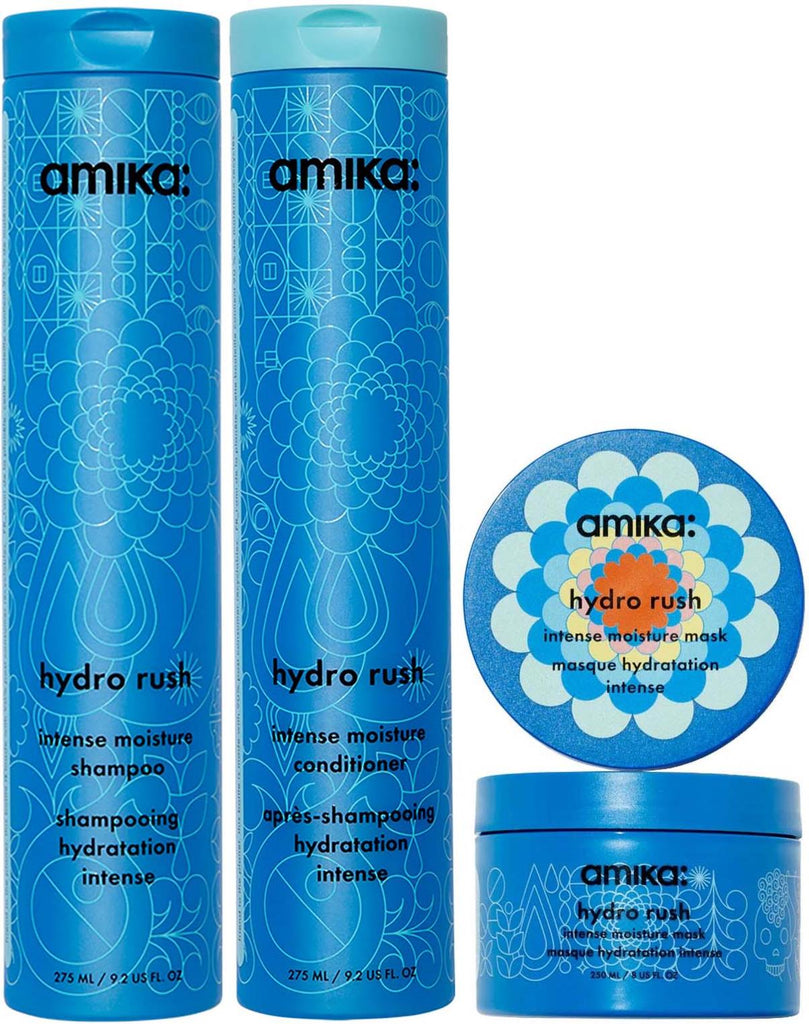 Amika Hydro Rush Intense Moisture Set