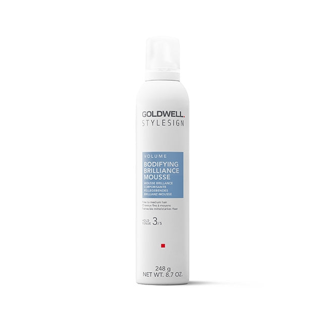 GOLDWELL BODIFYING BRILLIANCE MOUSSE 9FOREMERLY GLAMOUR WHIP)