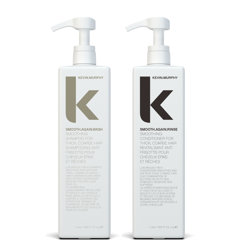KEVIN.MURPHY - Smooth Again Wash & Rinse Litre Duo