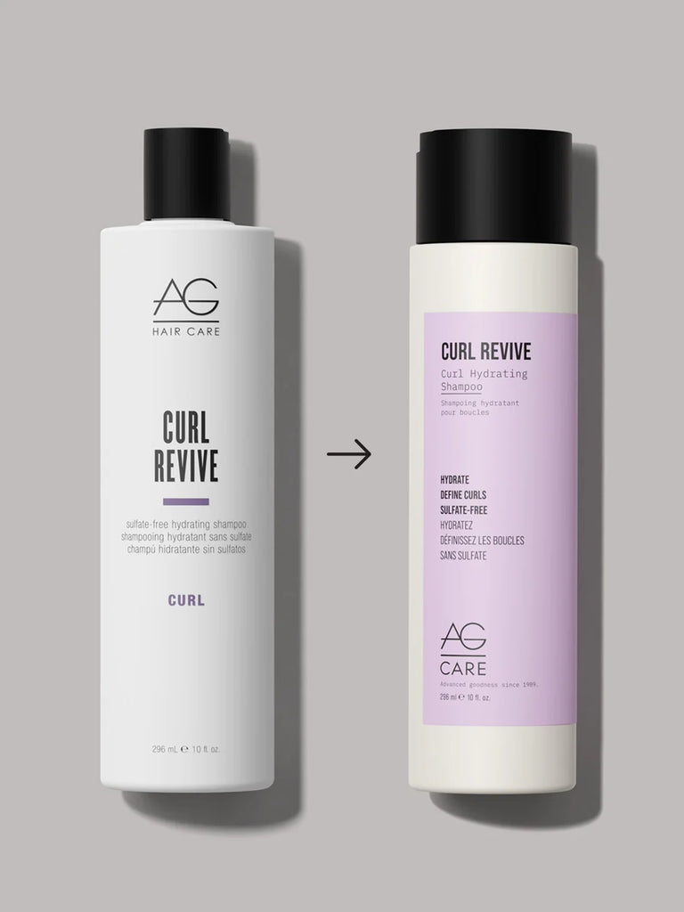 AG CURL REVIVE Sulfate-Free Hydrating Shampoo 296ml