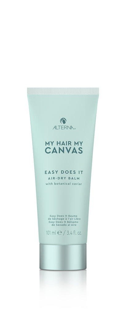 MY HAIR. MY CANVAS.  EASY DOES IT AIR-DRY BALM